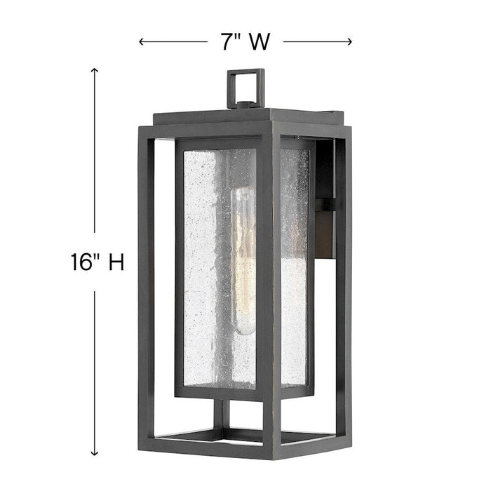 Hinkley Lighting Republic 1 Light Outdoor Medium Wall Mount