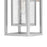 Hinkley Lighting Republic 1 -LT Outdoor Medium Wall Lantern, Nickel