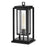 Hinkley Lighting Republic 1 Light Outdoor Pier Mount, Black - 1007BK