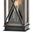 Hinkley Lighting Montecito Outdoor 1 Light Wall, Black/Clear