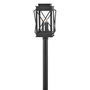 Hinkley Lighting Montecito 3 Light 20" Outdoor Pier Mount, Black - 11191MB