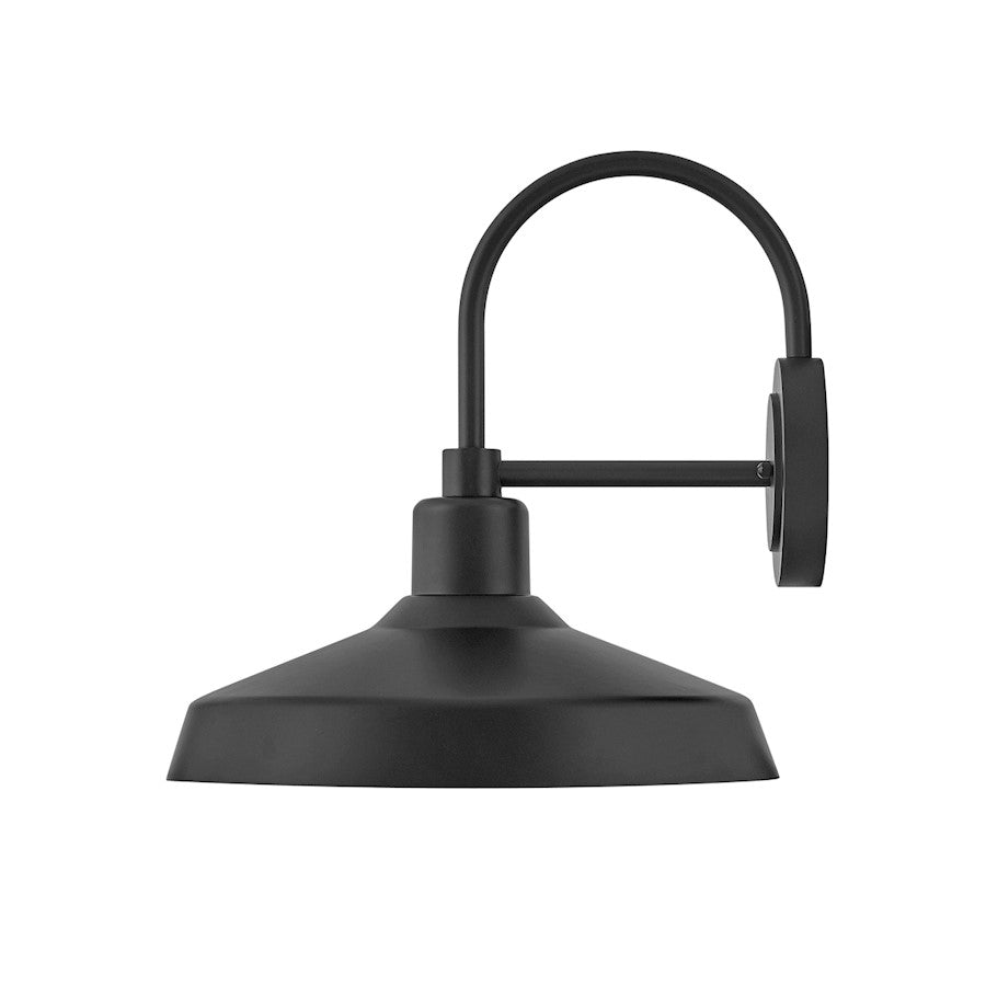 Hinkley Lighting Forge 1 Light Outdoor 16" Wall Mount in Black - 12070BK