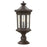 Hinkley Lighting Raley 4 Light Post Mount, Bronze/Seed Glass Panels - 1601OZ-LV