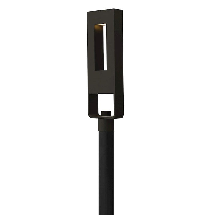 Hinkley Lighting Atlantis Outdoor 2-LT Post/Pier, Black/Etched - 1641SK-LL