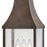 Hinkley Lighting Beacon Hill Outdoor 3-LT Post/Pier, Copper/Clear