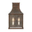 Hinkley Lighting Beacon Hill Outdoor 2 Light Wall, Copper/Clear