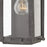 Hinkley Lighting Anchorage Outdoor 1 Light Wall Mount, Bronze/Clear