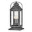 Hinkley Lighting Anchorage 3 Light Pier Mount, Aged Zinc/Seedy - 1857DZ-LV