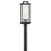 Hinkley Lighting Weymouth 3 Light Outdoor Post Mount, Black - 20011BK