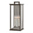 Hinkley Lighting Weymouth Outdoor 3 Light Wall Mount, Bronze/Clear - 20015OZ