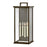 Hinkley Lighting Weymouth 4 Light Outdoor LG Sconce, Bronze/Beveled - 20018OZ