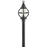 Hinkley Lighting Chatham 1 Light Outdoor Post Mount, Museum Black - 21001MB