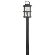 Hinkley Lighting Lakehouse 1 Light Outdoor Post Mount in Black - 2687BK