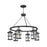 Hinkley Lighting Lakehouse 6 Light Outdoor Hanging in Black - 2689BK