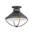 Hinkley Lighting Crew 1 Light Outdoor Ceiling in Black - 2693BK