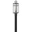 Hinkley Lighting Porter 1 Light Outdoor Post Mount, Aged Zinc/Clear - 2801DZ-LV