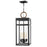 Hinkley Lighting Porter 4 Light Outdoor LG 1 Tier Pendant, Black - 2808BK-LL