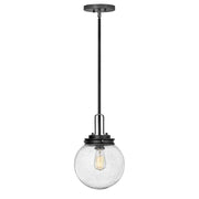 Hinkley Lighting Jameson 1 Light Outdoor Hanging in Black - 2872BK