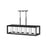 Hinkley Lighting Rhodes Outdoor 6-LT Linear Chand, Graphite/Etched - 29306BGR-LL