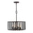 Hinkley Lighting Reid 4 Light Outdoor Hanging, Graphite/Seed - 29504BGR-LV