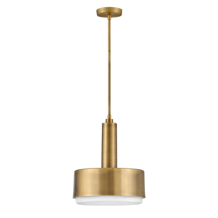 Hinkley Lighting Cedric 2 Light Medium Pendant, Lacquered Brass - 30074LCB