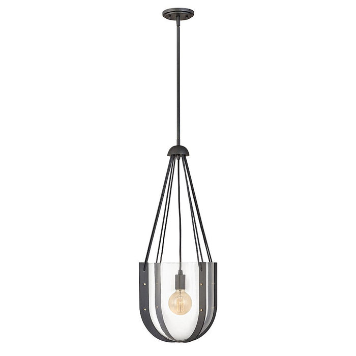 Hinkley Lighting Vaso 1 Light Interior Hanging in Brushed Graphite - 33204BGR