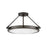 Hinkley Lighting Collier 4 Light Medium Semi-Flush Mount, Black/Etched - 3382BX