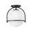 Hinkley Lighting Somerset 1 Light Interior Ceiling in Black - 3403BK