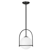 Hinkley Lighting Somerset 1 Light Interior Hanging in Black - 3407BK
