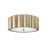 Hinkley Lighting Gia 4 Light Indoor LG Flush Mount, Gold/Etched Lens - 34098CPG