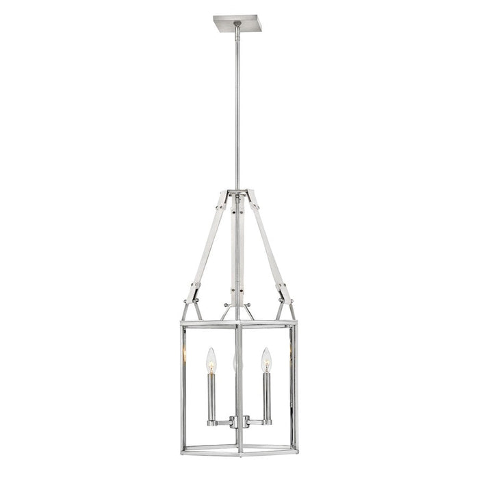 Hinkley Lighting Monroe 3 Light Interior Hanging in Polished Nickel - 34204PNI