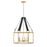 Hinkley Lighting Monroe 6 Light Interior Hanging in Heritage Brass - 34206HBR