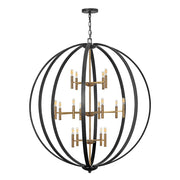 Hinkley Lighting Euclid 16 Light Interior Hanging in Spanish Bronze - 3465SB