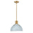 Hinkley Lighting Argo 1 Light Small Pendant, Pale Blue - 3487PBL