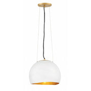 Hinkley Lighting Nula 1 Light Pendant, Shell White - 35904SHW