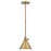 Hinkley Lighting Arti 1 Light Pendant in Heritage Brass - 3697HB