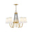 Hinkley Lighting Aston 5 Light Single Tier Chandelier, Heritage Brass - 37385HB