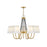 Hinkley Lighting Aston 7 Light Single Tier Chandelier, Heritage Brass - 37386HB