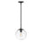 Hinkley Lighting Warby 1 Light Small Pendant, Black - 3747BK