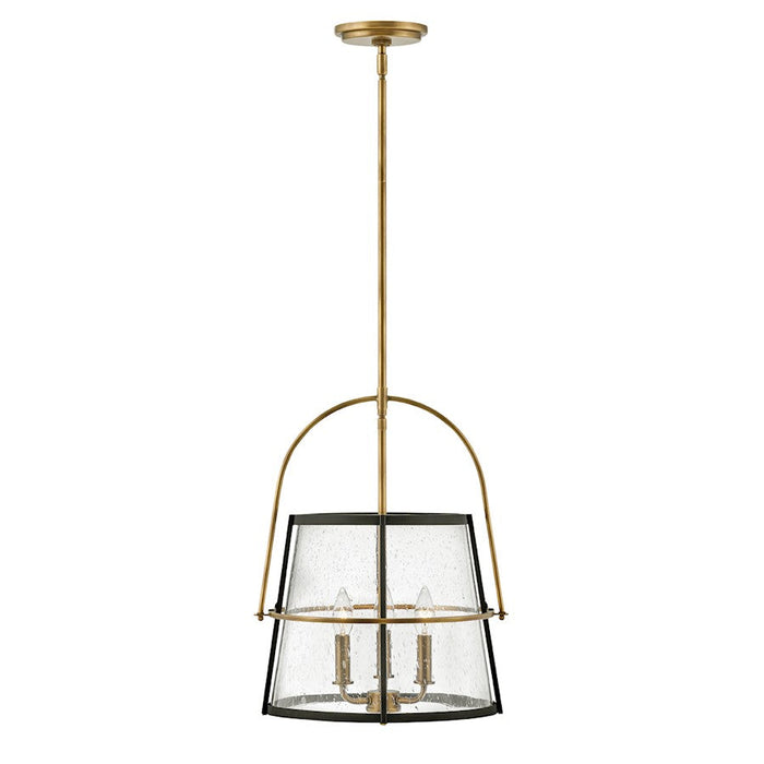 Hinkley Lighting Tournon 3 Light Pendant in Heritage Brass - 38113HB