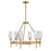 Hinkley Lighting Ana 6 Light Single Tier Chandelier in Heritage Brass - 38255HB