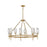 Hinkley Lighting Ana 8 Light chandelier Single Tier in Heritage Brass - 38258HB