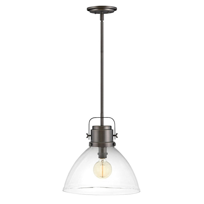 Hinkley Lighting Malone 1 Light Pendant, Black - 40087BX