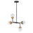 Hinkley Lighting Poppy 4 Light Interior Hanging in Black - 40694BK