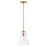 Hinkley Lighting Vance 1 Light Small Pendant, Heritage Brass - 41044HB