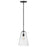 Hinkley Lighting Vance 1 Light Small Pendant, Satin Black - 41044SK