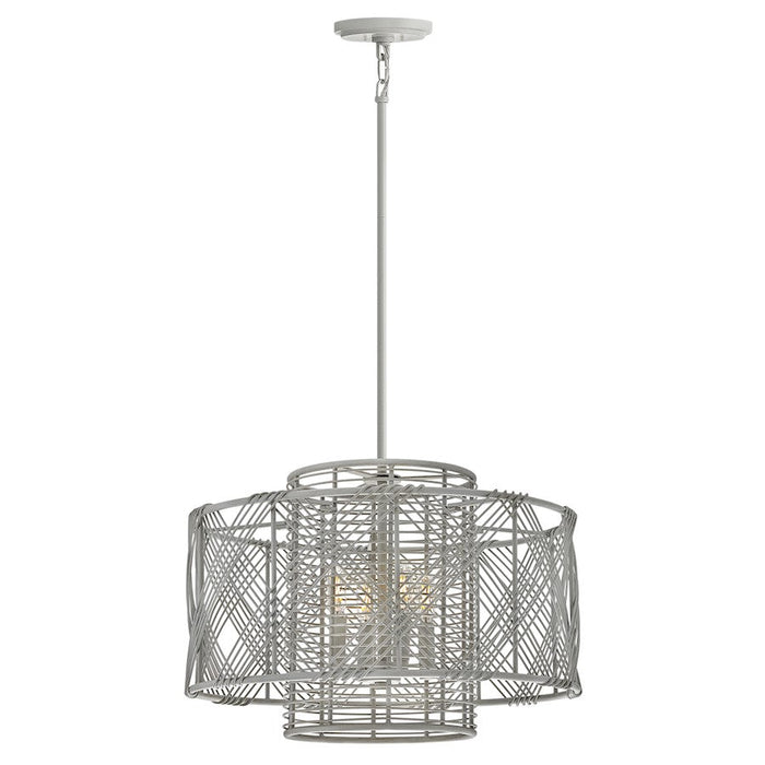 Hinkley Lighting Nikko 4 Light LG Conv Pendant, Light Ashwood - 41063LAW