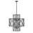 Hinkley Lighting Nikko 6 Light chandelier Multi Tier in Black - 41065BLK