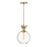 Hinkley Lighting Palma 1 Light Small Pendant, Heritage Brass - 41927HB