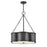 Hinkley Lighting Chance 3 Light Drum chandelier in Blackened Brass - 4446BLB